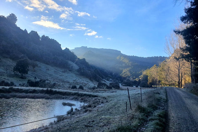 Winter, and the Flow of Months at River Valley