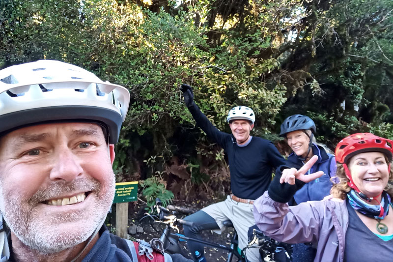 E-biking on the Timber Trail